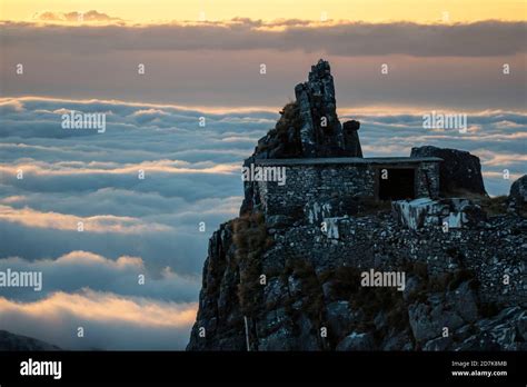 View Of The Marble Quarries Of Carrara And Versilia On The Apuan Alps