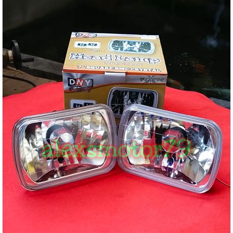 Jual Headlamp Head Lamp Lampu Utama Lampu Besar Crytal Bening Kijang