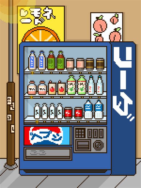 Pixilart The Vending Machine By Paracyxcm