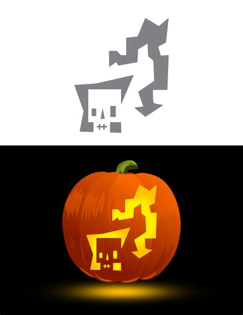 Printable Flaming Skull Pumpkin Stencil Hot Sex Picture