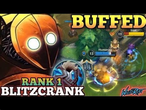 Blitzcrank Buffed Op Tank Build Killer Support Top Global