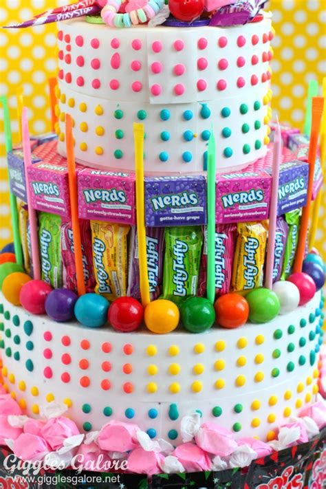 How To Make A No Bake Candy Birthday Cake