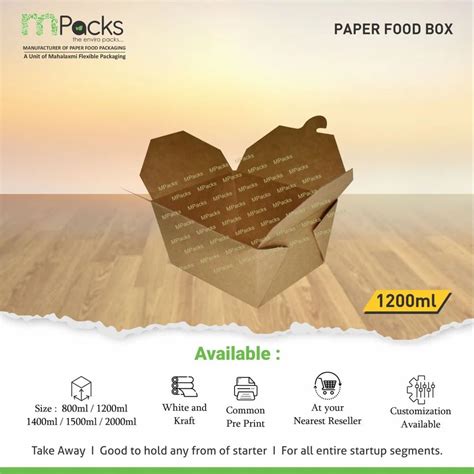 Mpacks Food Boxes Packaging 700 Ml Size Many At Rs 6 In Ghaziabad Id 20011614197