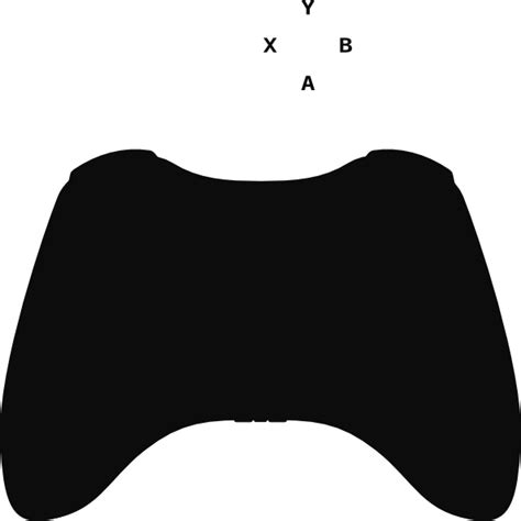 Xbox Controller Silhouette