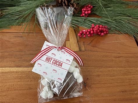 Free Printable Christmas Hot Chocolate Labels OriginalMOM