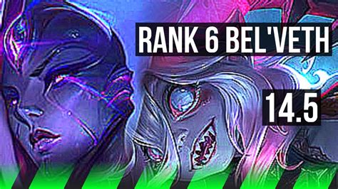 BEL VETH Vs BRIAR JNG Rank 6 Bel Veth 16 2 6 65 Winrate