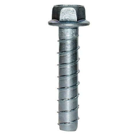 Simpson Strong Tie Titen Hd In X In Zinc Plated Heavy Duty