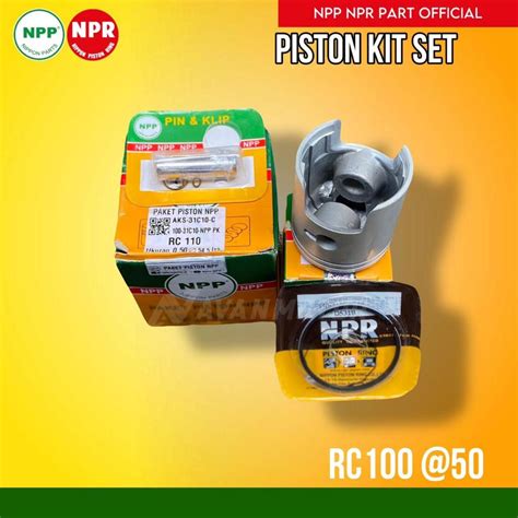 Jual Piston Kit Rc Tornado Gx Npp Std Seher Kit Seker Kit Set