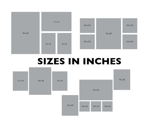 Standard Frame Sizes For Photographs At Richard Annette Blog