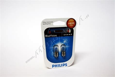 Philips Bluevision H6W 12V 6W - opinie i ceny na Ceneo.pl