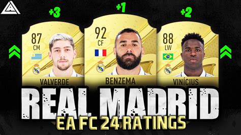 Fifa Ea Fc Real Madrid Rating Predictions Ft Benzema