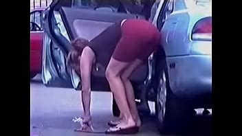 botín de lavado de coches de spandex sincero XVIDEOS