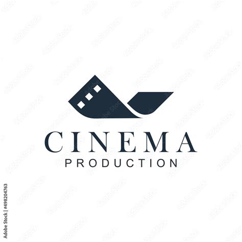 Cinema logo movie emblem template . Movie Production Logo .Film Camera Logo Template . film ...