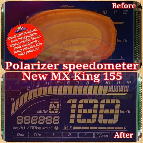 Jual Polarizer Speedometer New Mx King Polaris Speedometer New Mx