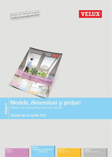 Pdf 2modele Dimensiuni Si Preturi Ferestre De Mansarda Dokumentips