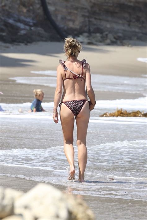 Rebecca Gayheart In Bikini At A Beach In Malibu August Celebmafia