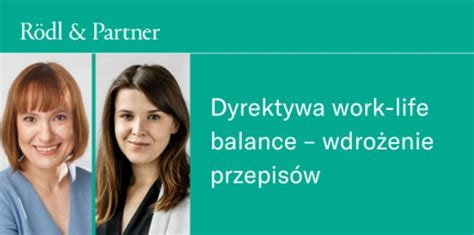 Dyrektywa work life balance wdrożenie przepisów Brytyjsko Polska