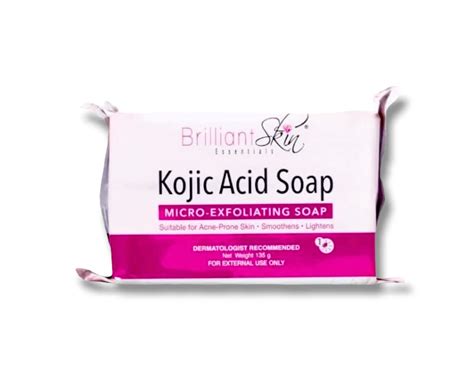 Brilliant Skin Essentials Kojic Acid Soap 135g Micro Exfoliating