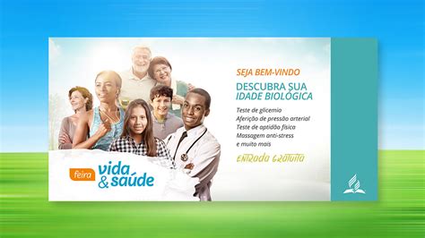 Banner Horizontal Feira Vida e Saúde 2018 Downloads de Materiais