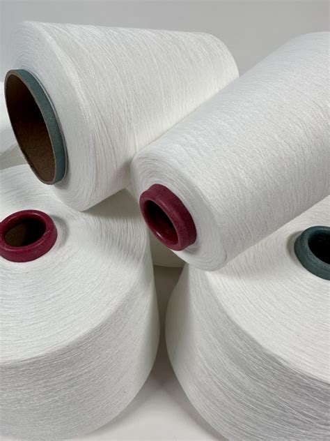 Wholesale Ne S Polyester Ring Spun Yarn Virgin Raw White Aa Grade