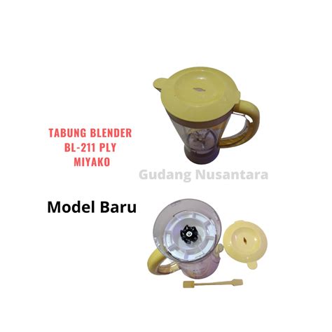 Jual Tabung Blender Miyako Bl Ply Model Baru Sparepart Original