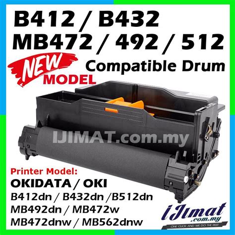 Oki Compatible Drum Unit Oki B B Mb Mb B Mb