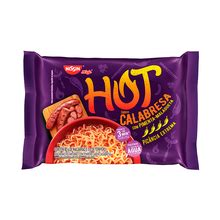 Macarrão Instantâneo Calabresa Nissin Miojo Lámen Hot 85g