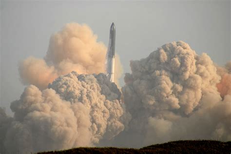 Explota El Starship En Los Cielos De Texas Poco Después De Despegar