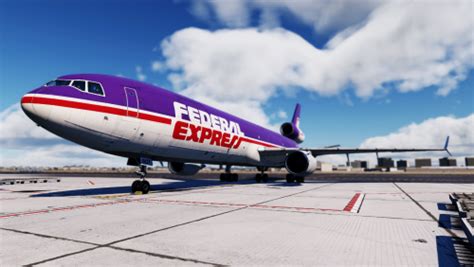 Rotate MD 11F Federal Express FedEx Classic Livery Fleet Package