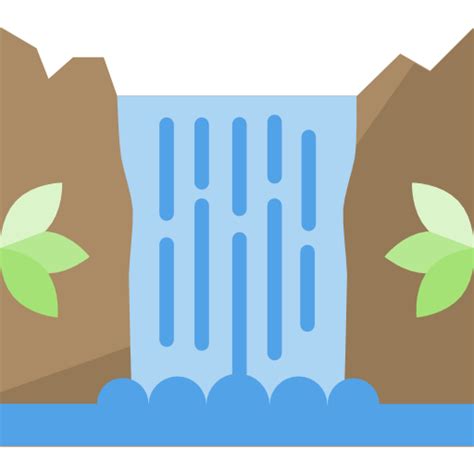 Waterfall Special Flat Icon