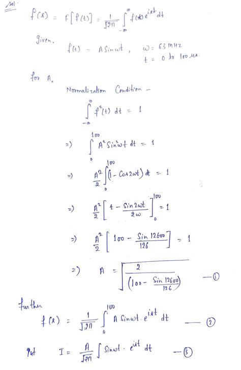 Solved Find The Fourier Transform Of The Following Signals The