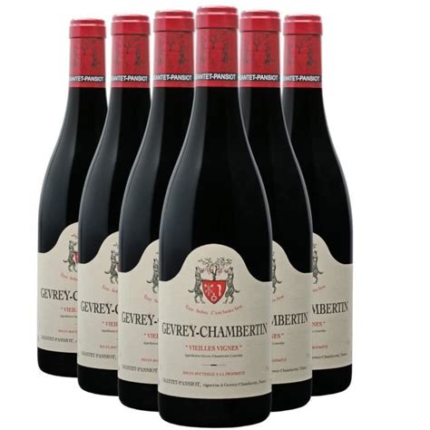 Gevrey Chambertin Vieilles Vignes Rouge 2019 Lot De 6x75cl Domaine