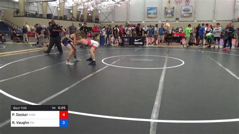 65 Kg Round Of 16 Preston Decker Spartan Mat Club Vs Robby Vaughn Tri