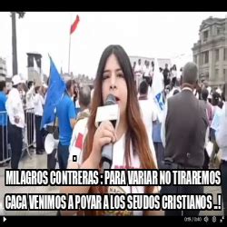 Meme Personalizado MILAGROS CONTRERas Para Variar No Tiraremos