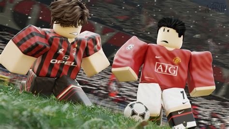 Ac Milan Vs Manchester United Roblox Gfx By Martionofficial On Deviantart