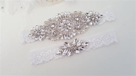 Wedding Garter Bridal Garter Wedding Garter Set Lace Bridal - Etsy