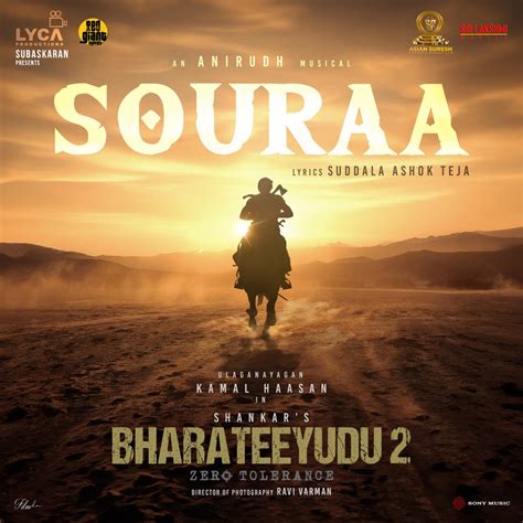 Souraa From Bharateeyudu Single Album By Anirudh Ravichander