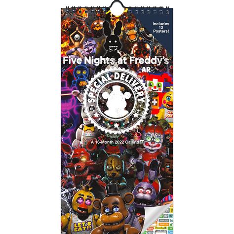 Five Nights At Freddys Calendar 2022 Deluxe 2022 Five Nights At