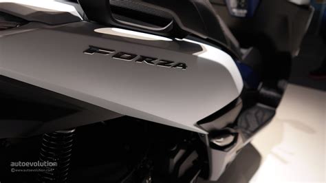 Honda Forza Shows Fresh Led Lights At Eicma Live Photos