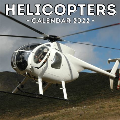 Helicopters Calendar 2022 16 Month Calendar Cute T Idea For