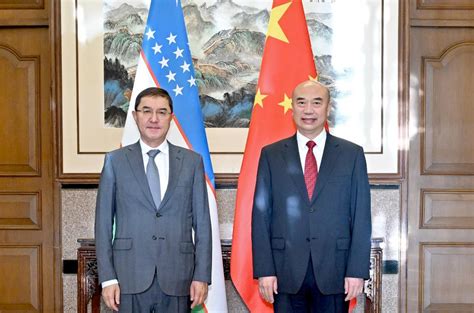 Chinese Vice Premier Meets Uzbek Counterpart Belt And Road Portal