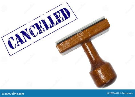 Cancelled Stamp Stock Photo Image Of Isolated Sign 22556922