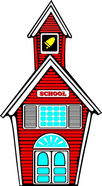 Little Red School House Clip Art Wikiclipart