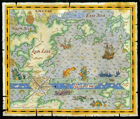 One piece world map based on oda's concept : r/OnePiece