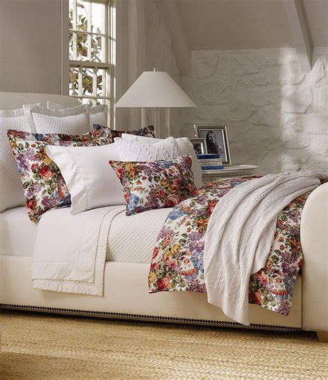 Ralph Lauren Allison Floral Quilted Comforter Dillards Floral Duvet Cover Comforters Duvet