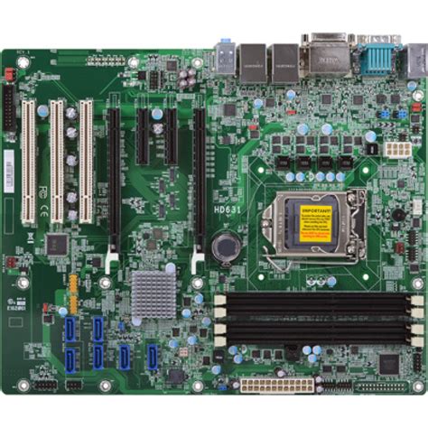 Hd631 Q87 Atx Intel Q87 4th Generation Core With 3 Pci And 6 Com Assured Systems