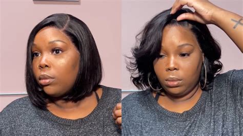 Easy Glueless Bob Wig Luvme Hair YouTube