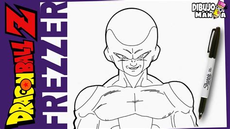 COMO DIBUJAR A FREZZER DE DRAGON BALL Z FÁCIL PASO A PASO how to