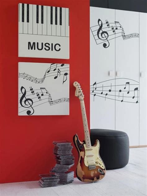 Inspiring Music Bedroom Decorating Ideas