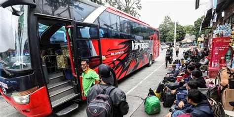 Bus Disiapkan Untuk Pemudik Di Bali Harga Tiket Naik Hingga